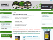 Tablet Screenshot of biotex.cz