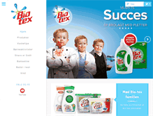 Tablet Screenshot of biotex.dk